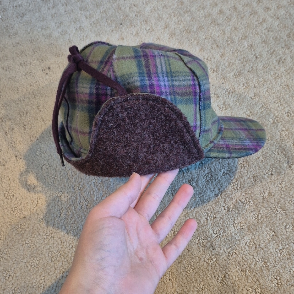 Stormy Kromer Plaid Cap with Ear Flaps